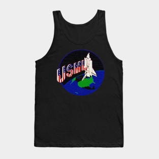 Black Panther Art - NASA Space Badge 34 Tank Top